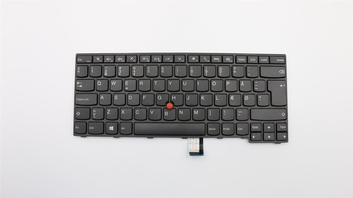 Genuine Lenovo ThinkPad E450 E460 E465 Keyboard Danish Black 04X6110