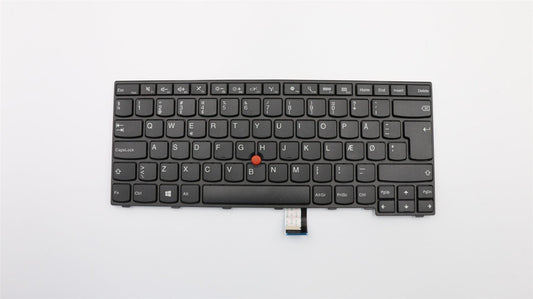 Genuine Lenovo ThinkPad E450 E460 E465 Keyboard Danish Black 04X6110