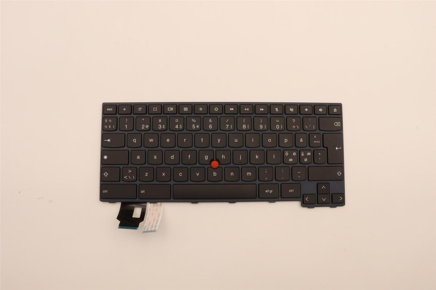 Lenovo ThinkPad C14 Gen 1 Keyboard Nordic Black 5N21E09438