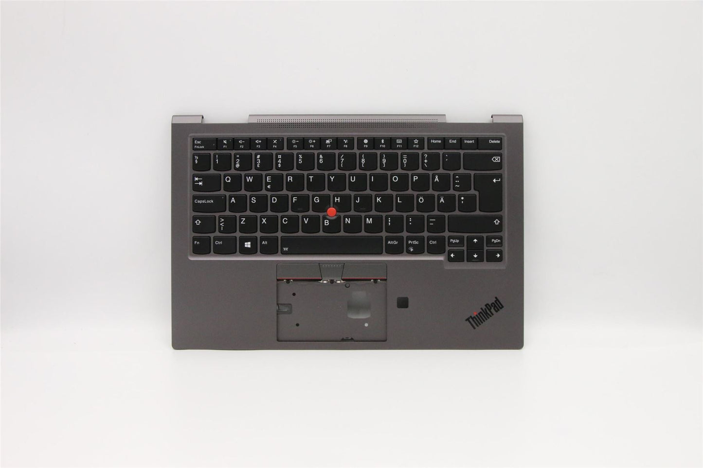 Lenovo Yoga X1 4th Gen Keyboard Palmrest Top Cover Swedish Finnish 5M10V24866