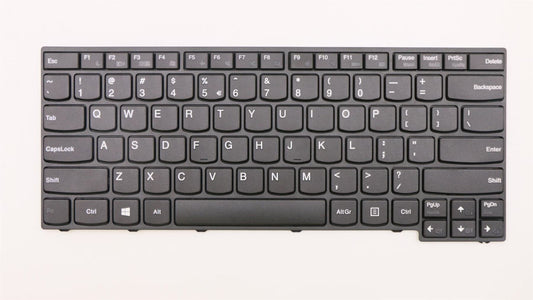Lenovo USI-Boxster-CCY-BlackKeyBlackFrame-KBD US English Keyboard 25215339