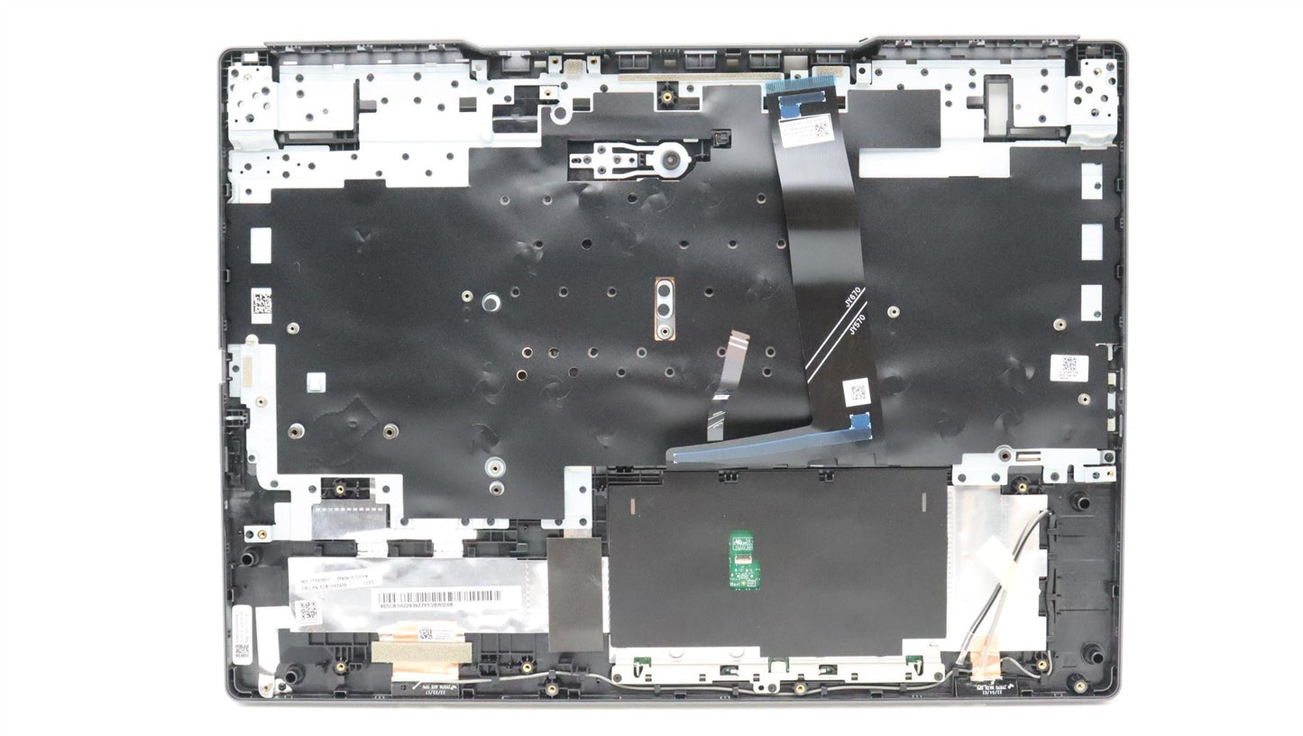 Lenovo 5 15IAH7 Palmrest Cover Touchpad Keyboard Russian Storm Grey 5CB1H22939