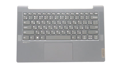 Lenovo IdeaPad 5 14ABA7 Palmrest Cover Touchpad Keyboard Russian Grey 5CB1J07349