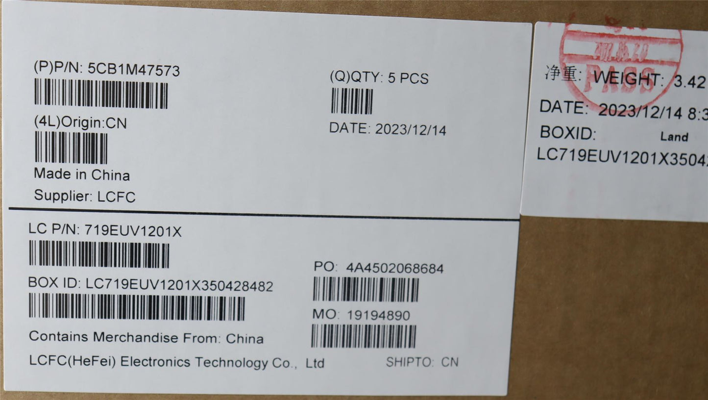 Lenovo COVER Upper Case ASM_FRA L 83EMAB NBL 5CB1M47573