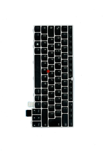 Genuine Lenovo ThinkPad T470s Keyboard Italian Silver 01ER804 01ER845 SN20M26388