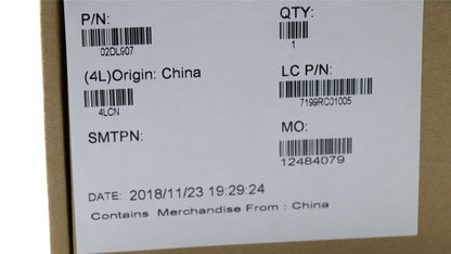 Lenovo 02DL907 LABEL Dooku2 FRU SYSTEM label, Silver