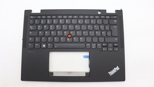 Lenovo Yoga X13 Gen 4 Palmrest Cover Keyboard German Black 5M11L64228