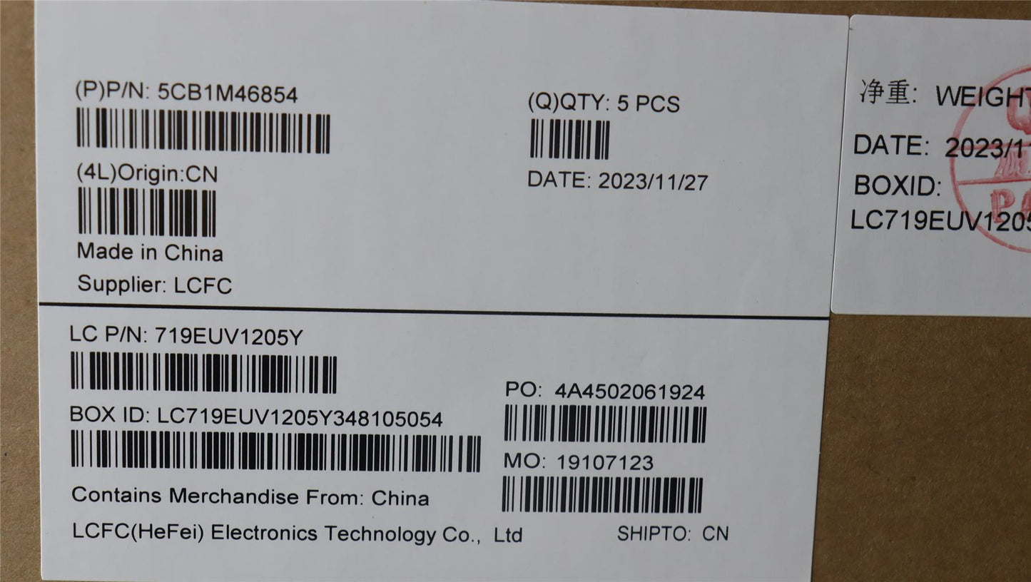 Lenovo IdeaPad 3 15IRH8 Palmrest Cover Touchpad Keyboard German 5CB1M46854