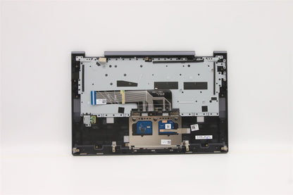 Lenovo Yoga 7-14ITL5 Keyboard Palmrest Top Cover UK Black 5CB1A16222