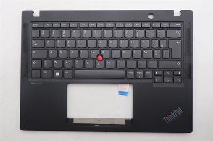 Lenovo ThinkPad X13 Gen 4 Palmrest Cover Keyboard French Black 5M11H88991