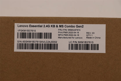 Lenovo WL KM Calliope BK 470 ARA 5KM0U87674