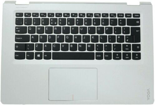 Lenovo Yoga 510-14ISK 510-14IKB Repose-paume pour clavier UK Blanc 5CB0L67196