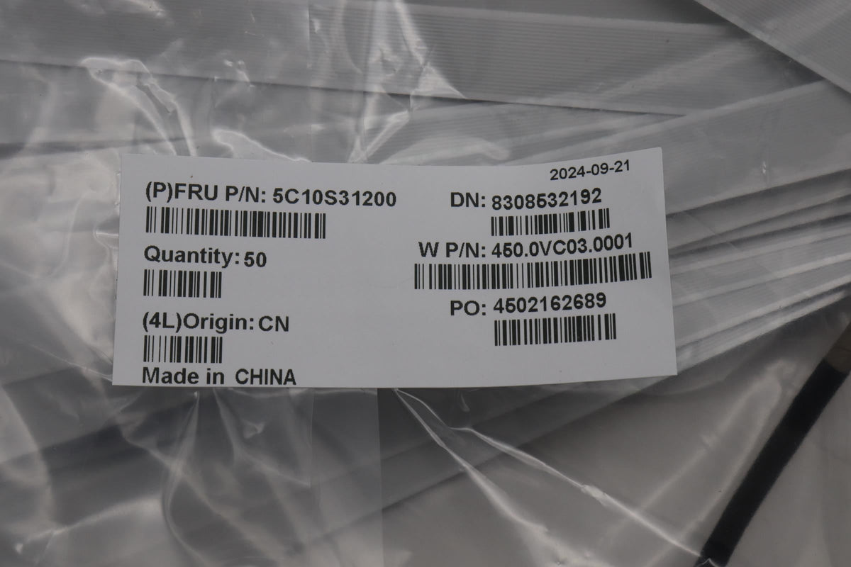 Lenovo W 83J2 eDP Cable 5C10S31200