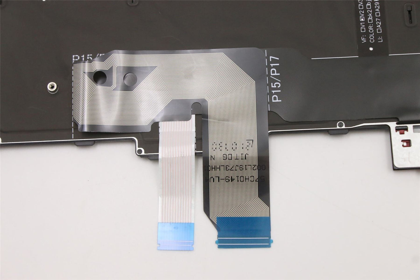 Lenovo ThinkPad T15g Gen 2 P15 Gen 2 s Keyboard Arabic Black Backlit 5N21B44370