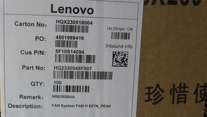Lenovo System FAN H 82YN_PEAK 5F10S14094