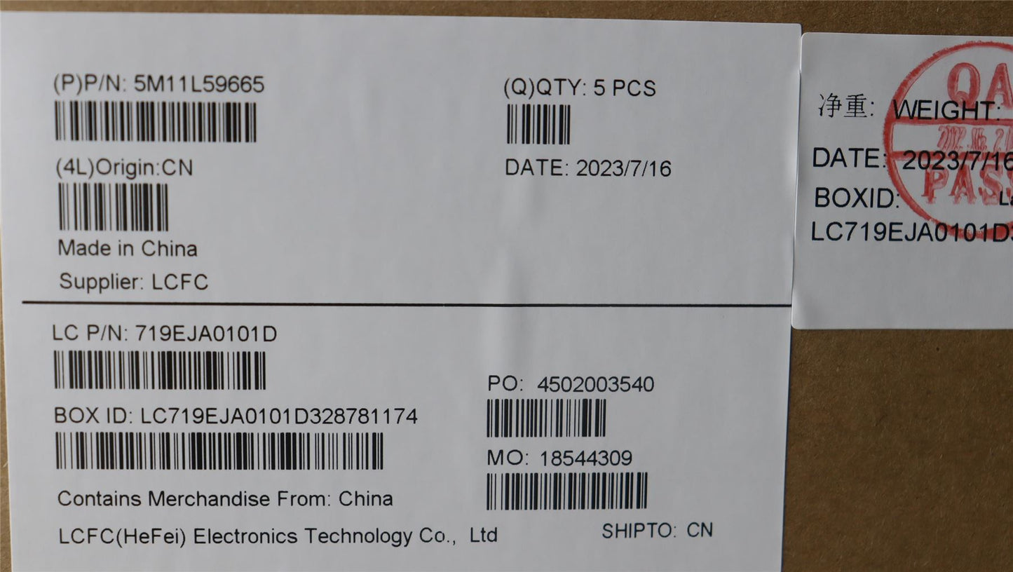 Lenovo ThinkPad E14 Gen 5 Palmrest Cover Keyboard Arabic Black 5M11L59665