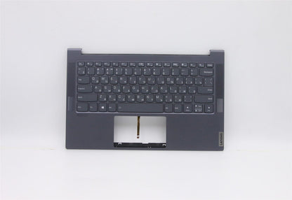 Lenovo Yoga 7-14ARE05 Keyboard Palmrest Top Cover Russian Grey 5CB0Z32119