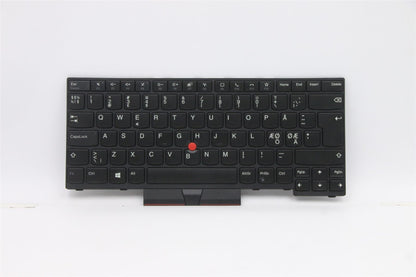 Lenovo ThinkPad T14 1 T14 2 Keyboard Nordic Black 5N20V43758