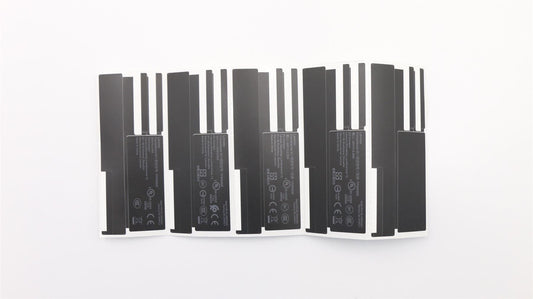 Lenovo LABEL Jinn2 AMD FRU SYSTEM label, Black 02DM348