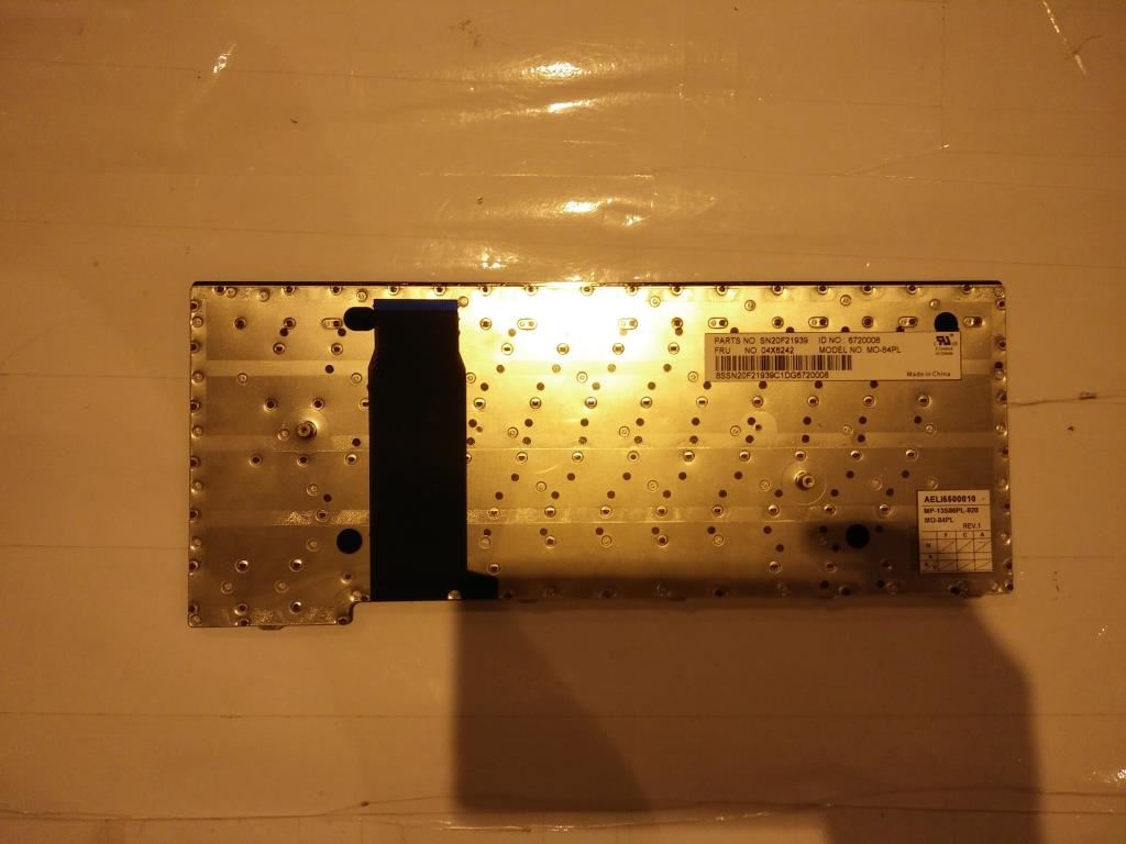 Lenovo MTSR_WIN, PL, DFN Polish Keyboard 04X6320