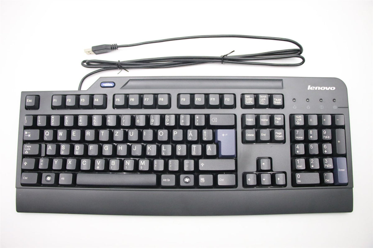 Lenovo USB SmartCard Romanian 96 Keyboard 03X8128