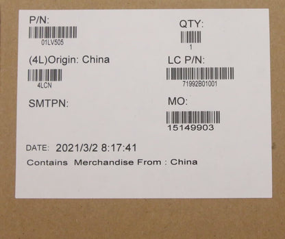Lenovo MECH_ASM CS16_2BCP,GLASS,BLACK,CHY 01LV505