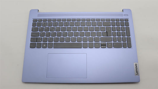 Lenovo IdeaPad 5 16ABR8 Palmrest Cover Touchpad Keyboard Violet 5CB1L14420
