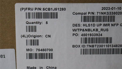 Lenovo UpperCaseASM_RUS C82VG NFP CG 5CB1J51280