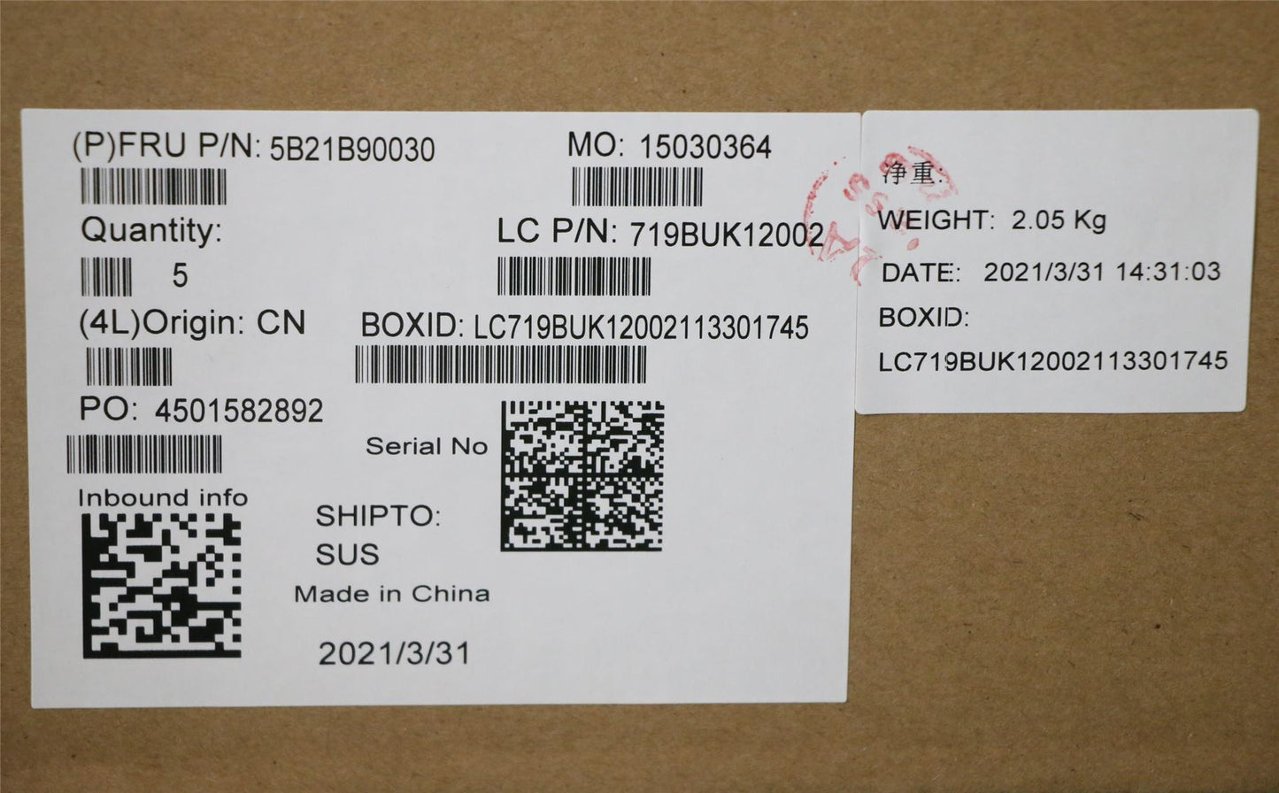 Lenovo Legion 5 16ACH6H Motherboard Mainboard 5B21B90030