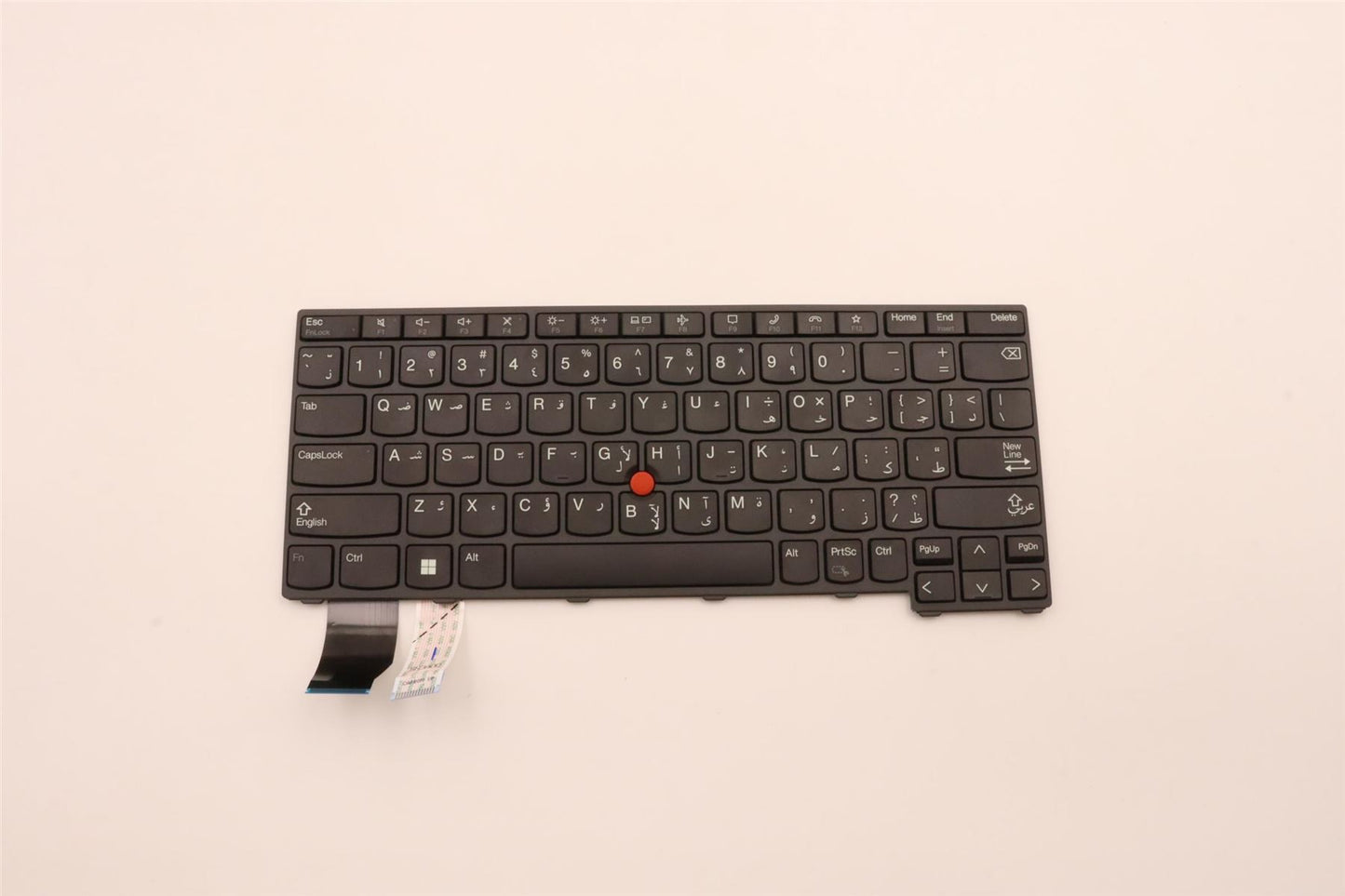 Lenovo ThinkPad L13 Gen 4 Keyboard Arabic Black Backlit 5N21H76952