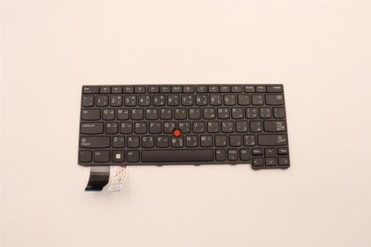 Lenovo ThinkPad L13 Gen 4 Keyboard Arabic Black Backlit 5N21H76952