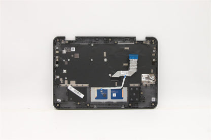 Lenovo Chromebook 100e 3 Keyboard Palmrest Top Cover Norwegian Black 5M11C94674