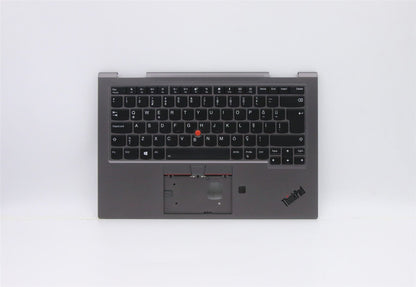 Lenovo ThinkPad X1 4th Gen Keyboard Palmrest Top Cover Turkish 5M10V24870