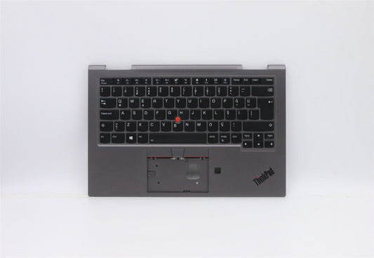 Lenovo ThinkPad X1 4th Gen Keyboard Palmrest Top Cover Turkish 5M10V24870