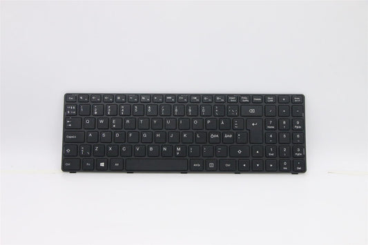 Lenovo 100-15IBD B50-50 Keyboard Nordic Black Backlit 5N20K25388
