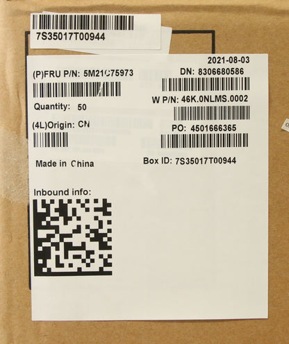Lenovo 5M21C75973 MECHANICAL MISC KIT,CH1