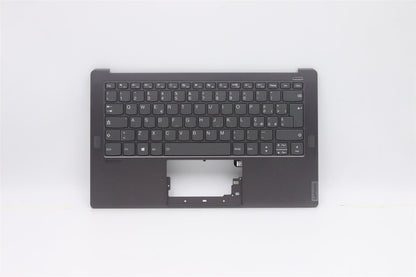 Lenovo S940 14IWL Keyboard Palmrest Top Cover Italian Grey 5CB0U42505
