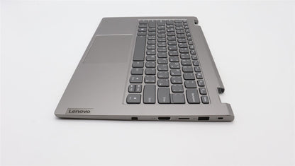 Lenovo Yoga 14s G3 IRU Palmrest Cover Touchpad Keyboard Arabic Grey 5CB1L43731