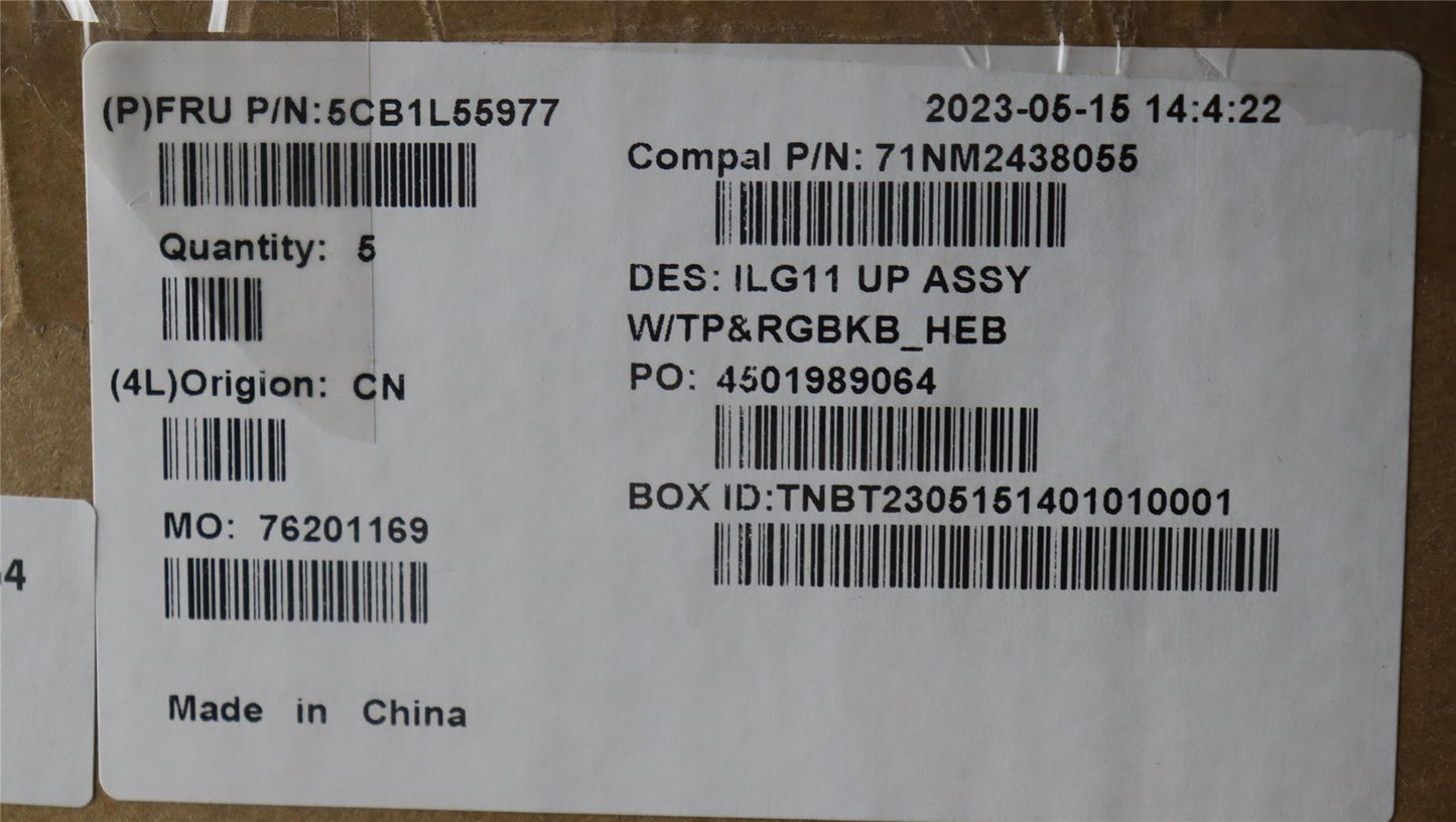 Lenovo LOQ 16IRH8 LOQ 16APH8 Palmrest Cover Touchpad Keyboard 5CB1L55977