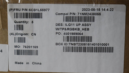 Lenovo LOQ 16IRH8 LOQ 16APH8 Palmrest Cover Touchpad Keyboard 5CB1L55977