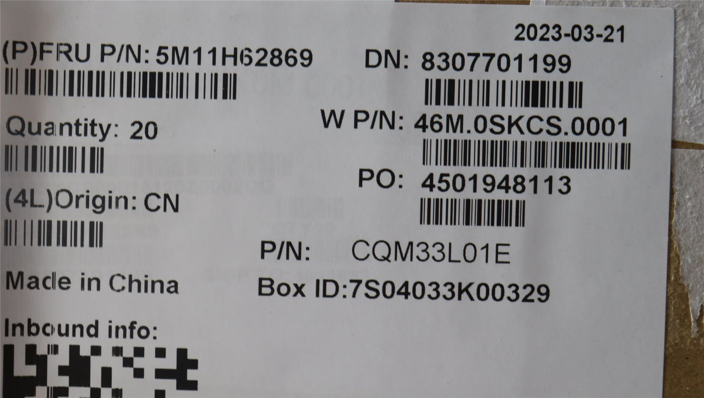 Lenovo ThinkPad L13 Gen 4 LCD Cover Rear Back Housing Grey 5M11H62869