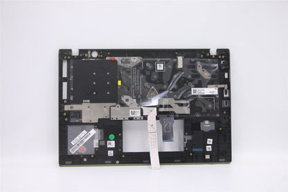 Lenovo ThinkPad T14s Gen 2 Keyboard Palmrest Top Cover Danish Grey 5M11A37824