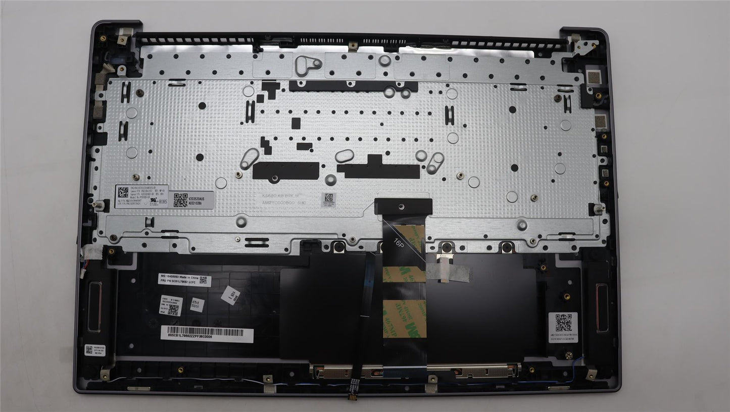 Lenovo IdeaPad 5 16APH8 Palmrest Cover Touchpad Keyboard German 5CB1L79692
