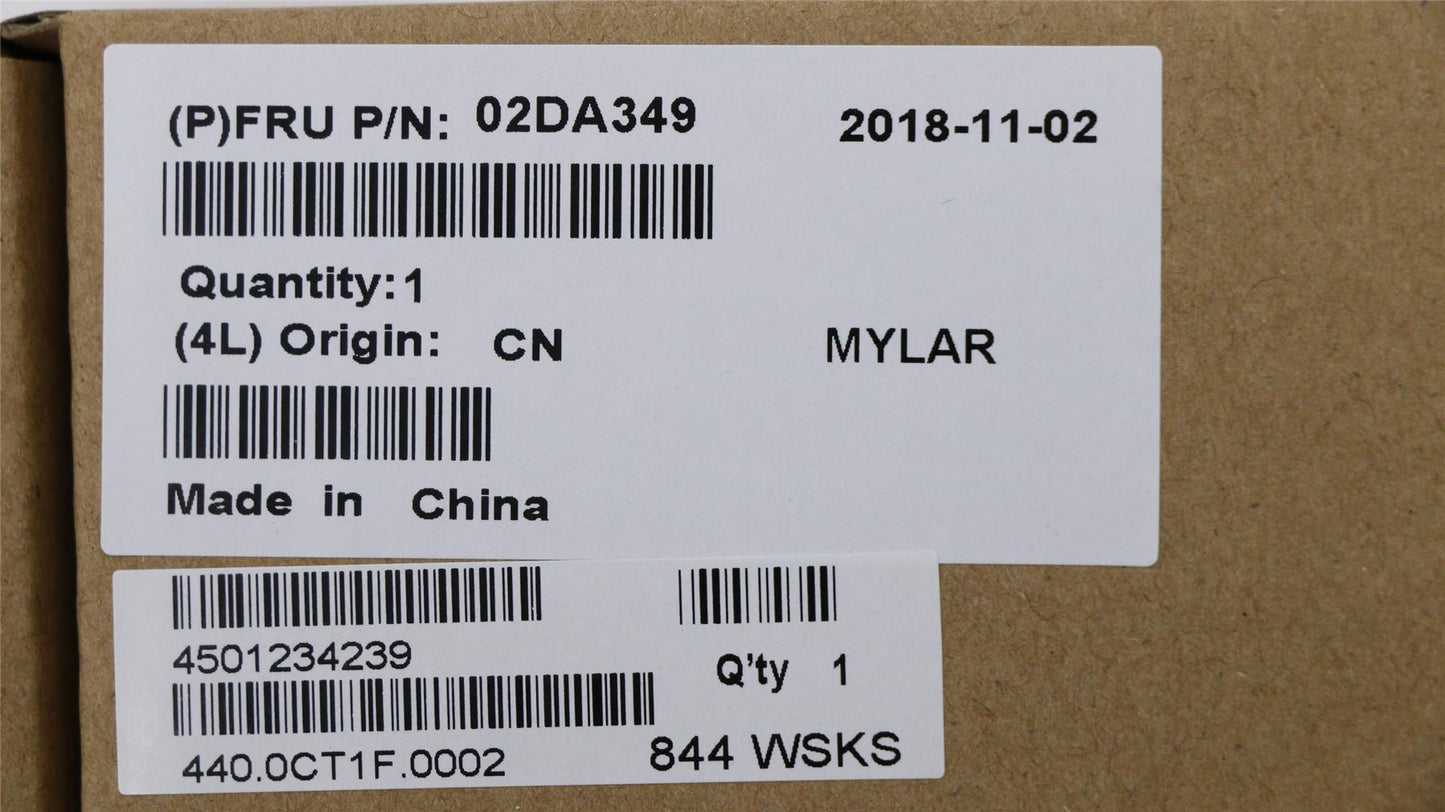 Lenovo 02DA349 MECHANICAL FRU MYLAR TP JIG LKL1