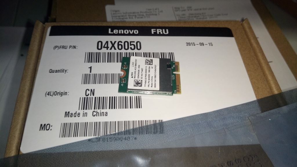 Lenovo Wireless,CMB,CBT,4352 Indo Board 04X6050