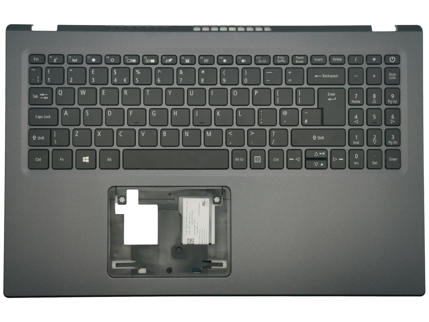 Acer Aspire A514-56G A515-56 A515-56G Palmrest Cover Keyboard UK 6B.A1DN2.077