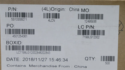 Lenovo 5S10S56071 SCREW Screw L 81HC 2.0D 11L K 3.8D 0.8T