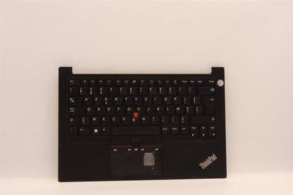 Lenovo ThinkPad E14 Gen 4 s Keyboard Palmrest Top Cover Belgian Black 5M11H58818