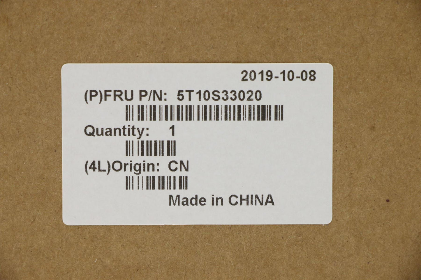 Lenovo 5T10S33020 TAPE TAPE C 81T9 IO BOARD ABSORBER
