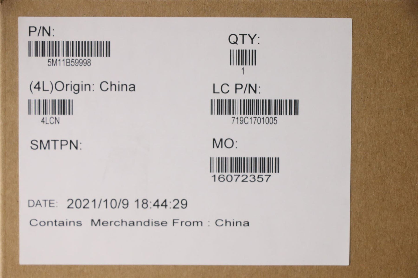 Lenovo Yoga X1 6th Gen LCD Screen Display Assembly Black 5M11B60001